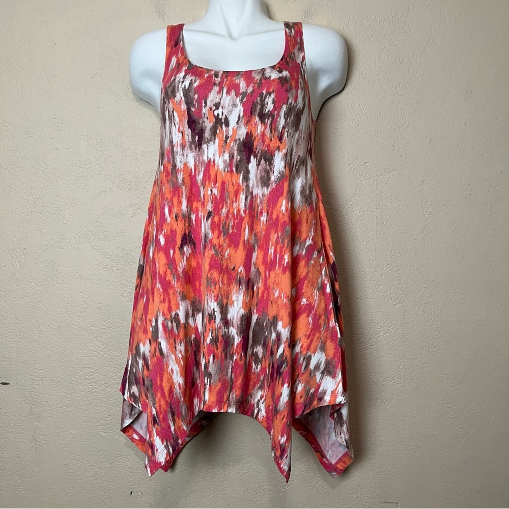 Chosse 5 Ítems For $30‎ Logo layers sleeveless multicolor mini dress XS